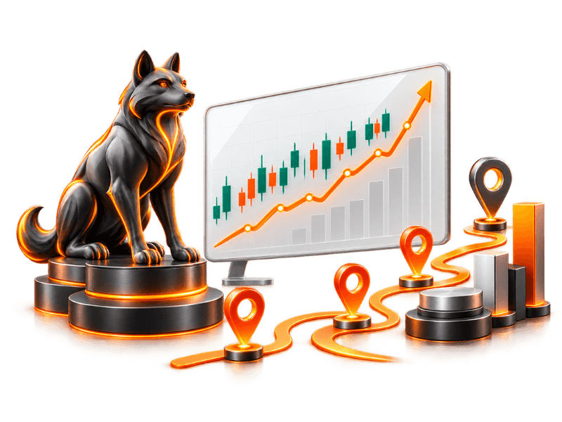 تعلم التداول وتحليل الأسواق مع WolfCharts